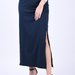 Fusta Modal OBJECT Stephanie Maxi Bleumarin